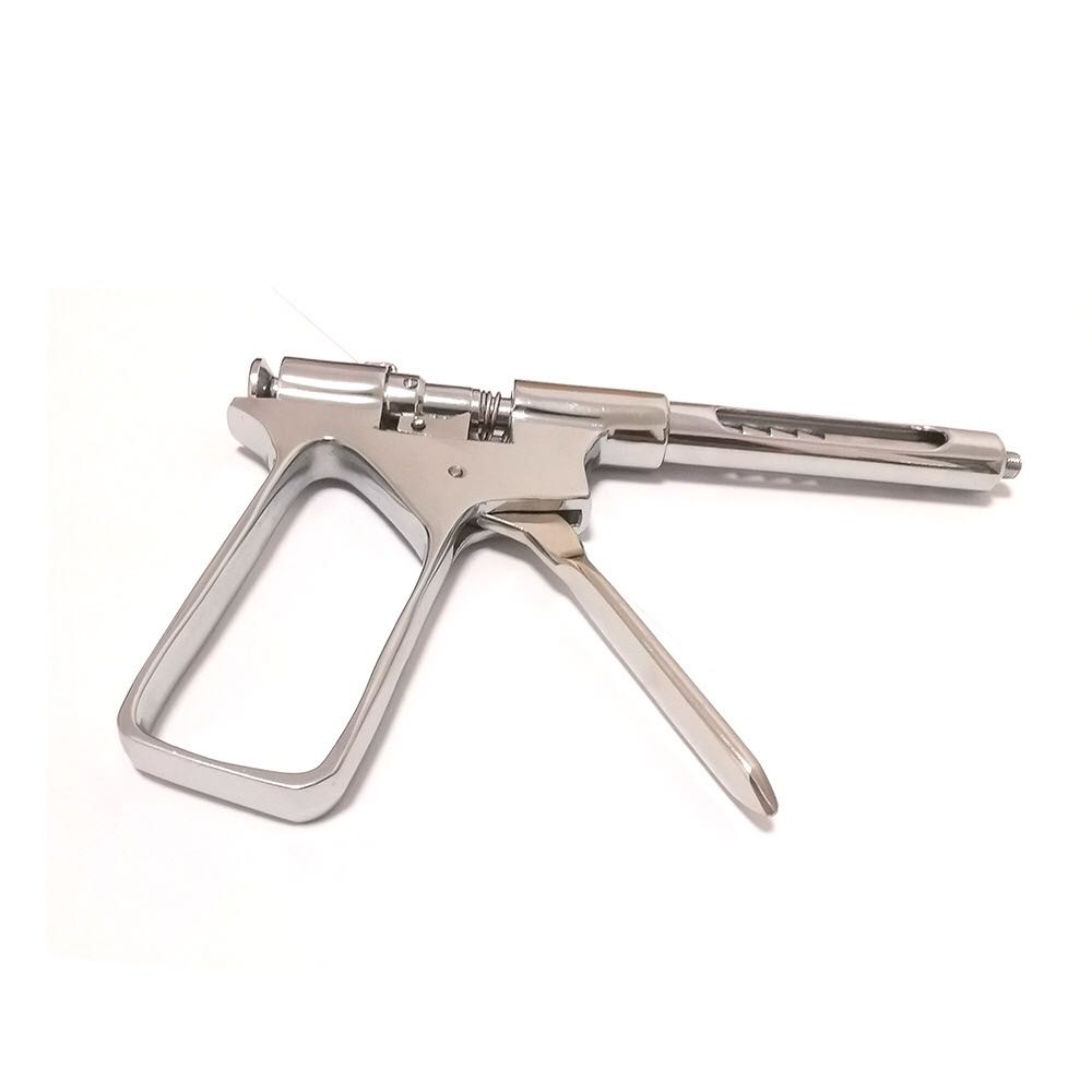 thumbnail image 2 of Oroax Dental Intraligamental Syringe Gun – 1.8mL, Stainless Steel, AMR & EUR Threads (Made In USA) 2 of 4