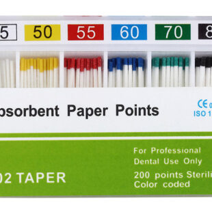 Root Canal Paper Points Color-Coded