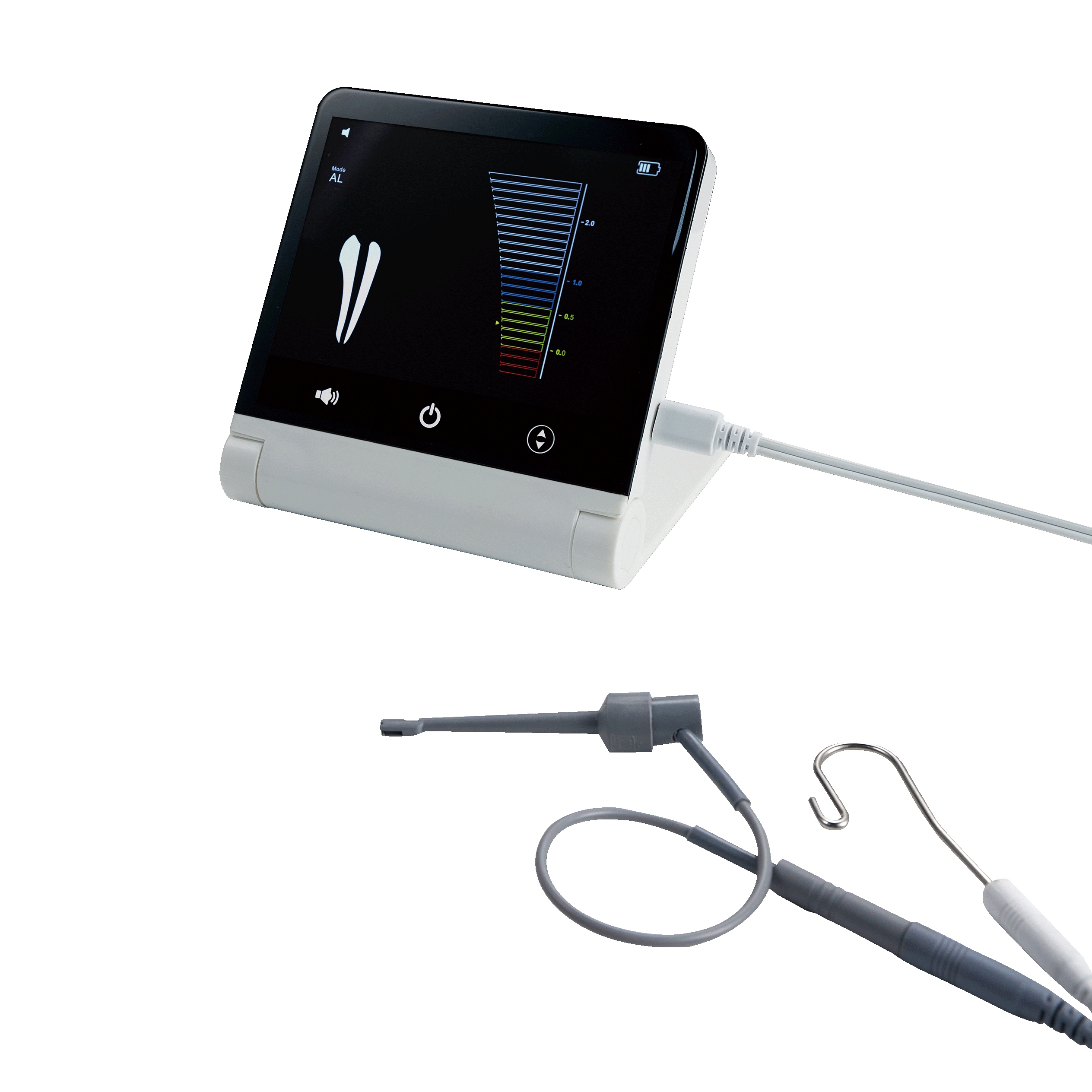 Root canal length measuring device