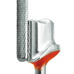 dental milling technique on implant shoulder