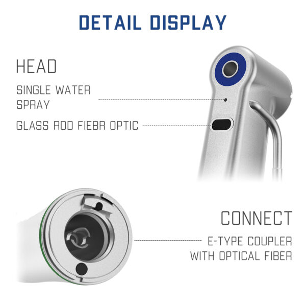 fiber optic implant handpiece