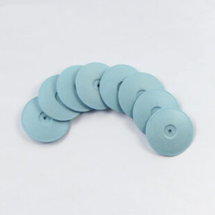blue fine polishing disc dental