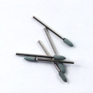 green mounted point stone dental laboratory