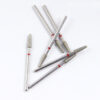 red fine dental lab diamond burs for zirconia