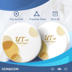 5Y-PSZ multilayer zirconia disc aesthetic anterior OEM