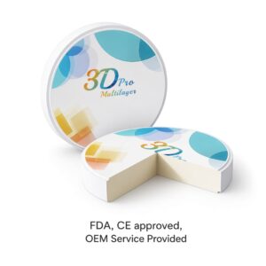 High Translucent Multilayer Zirconia Disc OEM