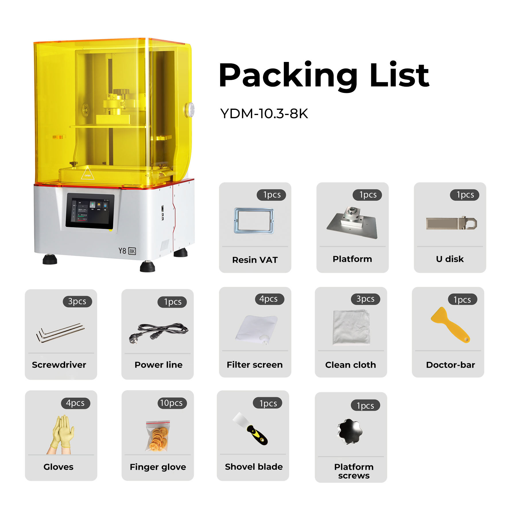 30μm High-Detail Standard Dental 3D Printer for Removable Dentures & Gingiva Masks – Ultra-Smooth Restorations - Image 3