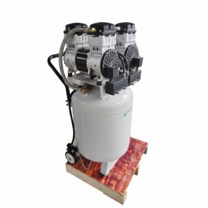 Dental Lab Air Compressor with wheels