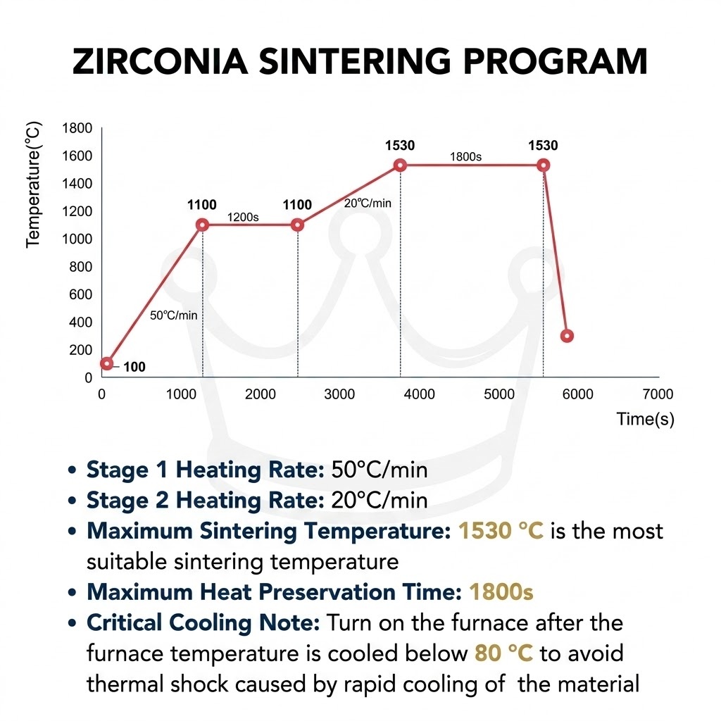 speed zirconia sintering program