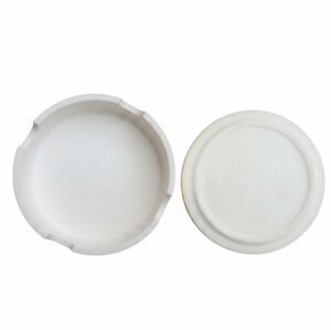 Dental sintering crucible wih lid