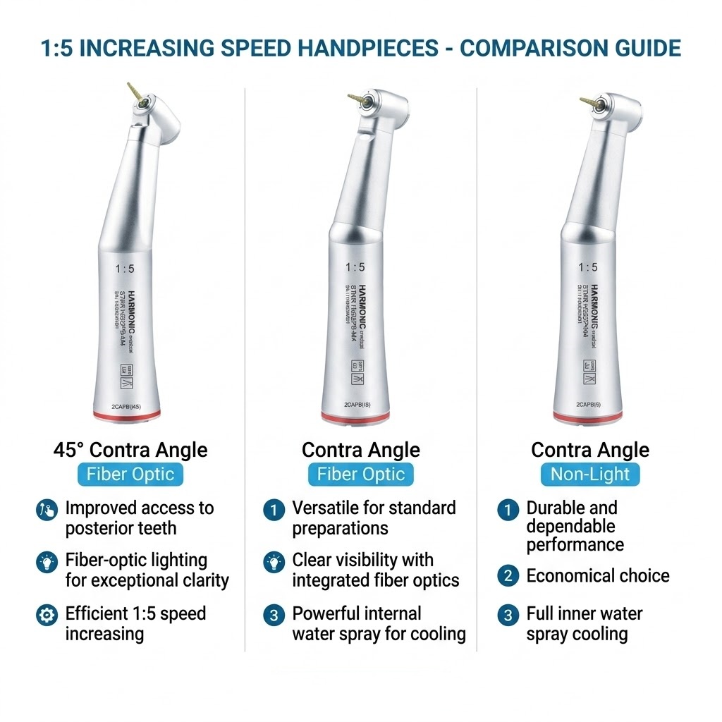 electric handpieces options and features