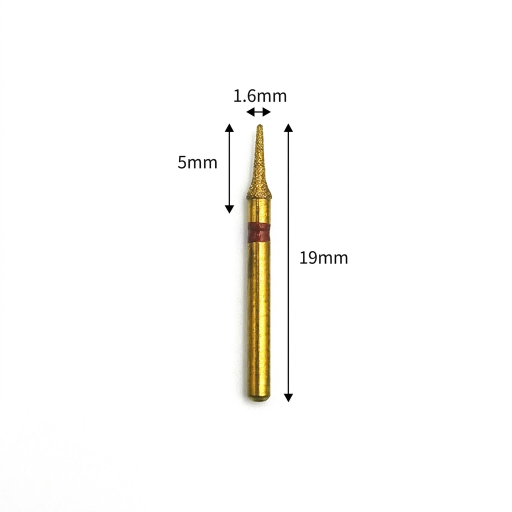 IPR Burs for Interproximal Reduction Red Ring Medium Grit