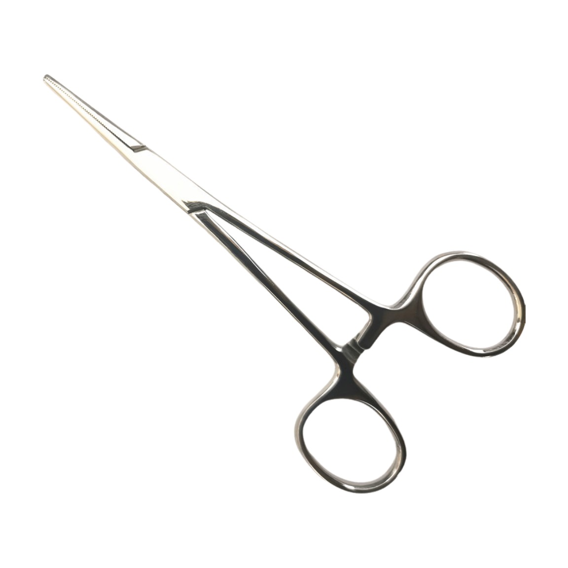 Straight Dental Mosquito with Horizontal Serrations for dentists and technicians