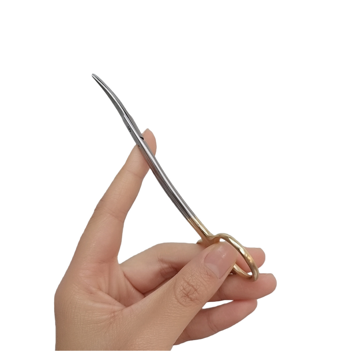 Premium LaGrange Double-Curved Scissors (TC) – 12cm S-Shaped Gingival Scissors - Image 3