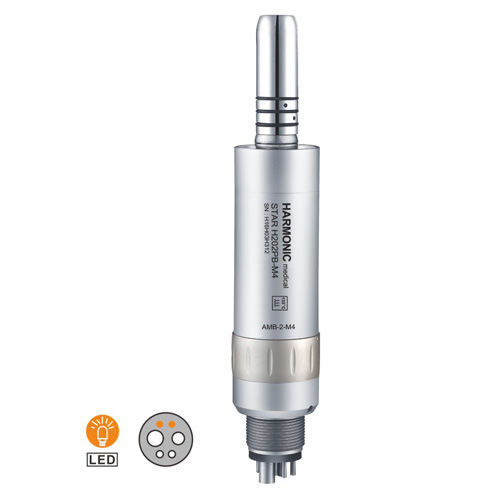 fiber optic 6 holes internal water coolant air motor for advanced straight and contra angle handpieces