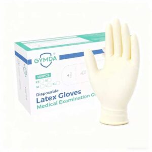 disposable medical standard latex gloves with quaity approval of CE MDR, and ASTM D6319