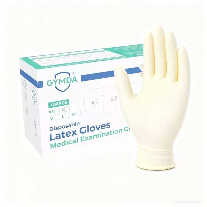 disposable medical standard latex gloves with quaity approval of CE MDR, and ASTM D6319