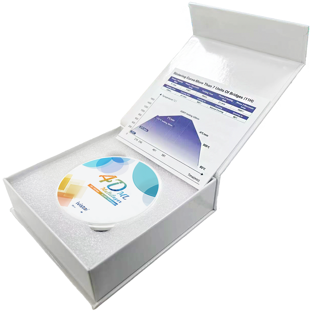 Multilayer Zirconia Puck Package with Sintering Profile Document