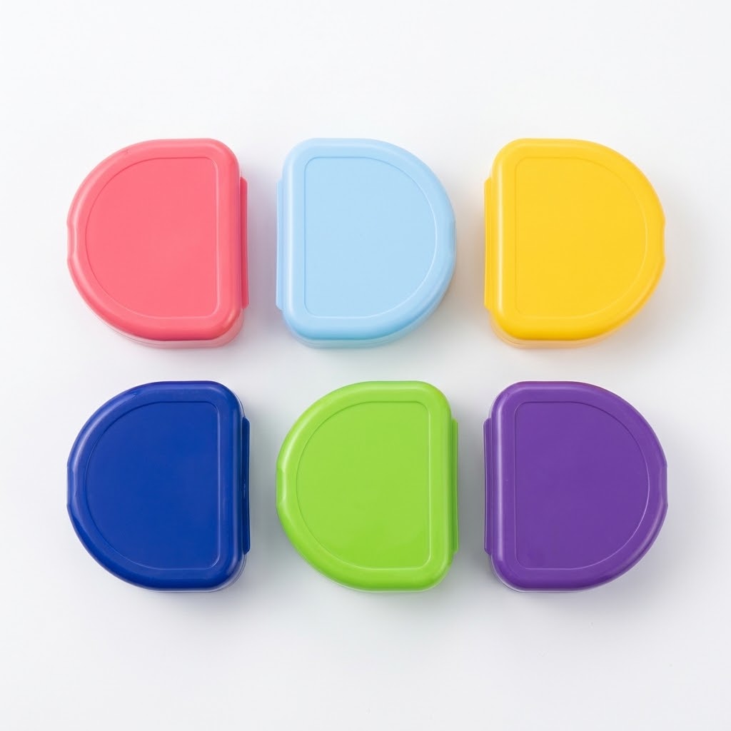 Dental plastic denture retainer box vent holes - Image 3