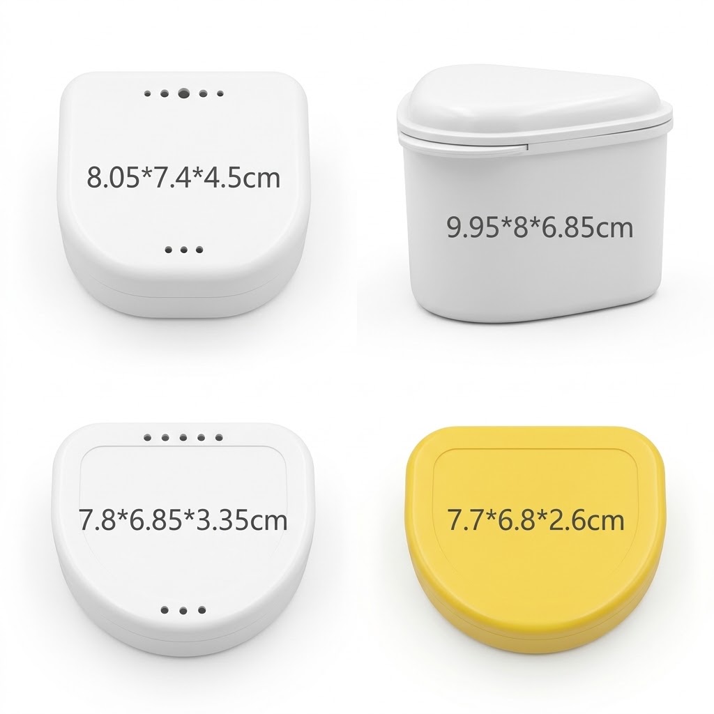 denture case box size options