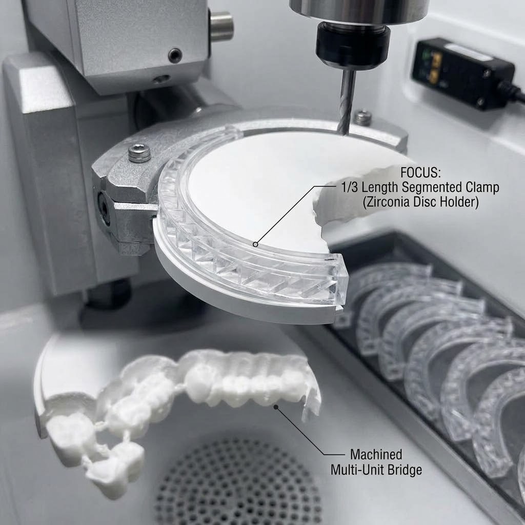98mm Zirconia Secondary Clamping Fixture - Image 3