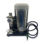Benchtop dental sandblaster for prothesis polishing